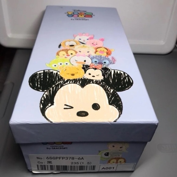 BRAND NEW in box RARE Disney Tsum Tsum x Grace Gift size 235 / 36.5 / US 6 - Picture 3 of 8